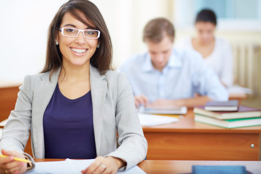 Pretty student